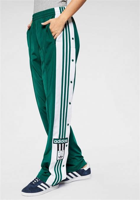 adidas hose mit knöpfen grün|Grüne adidas Hosen für Damen online kaufen .